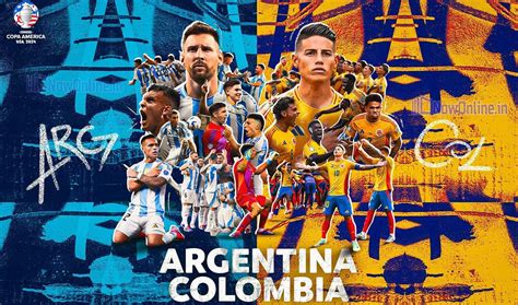 Argentina Vs Colombia Copa America Final Live Streaming When