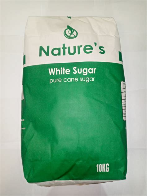 Natures Pack White Sugar 10kg Agrimark