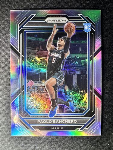 2022 23 Panini Prizm Paolo Banchero Silver Prizm RC 249 EBay