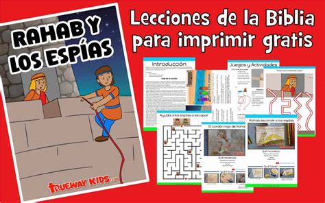 Rahab y los espías Lección bíblica para niños Trueway Kids