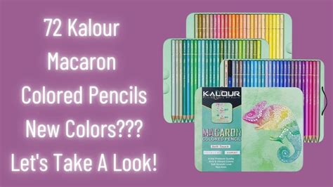 Temu Find New Kalour Macaron Colored Pencils Youtube