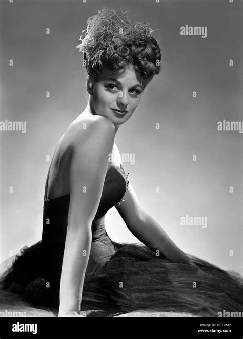 Shelley Winters Actress 1944 Stock Photo Alamy