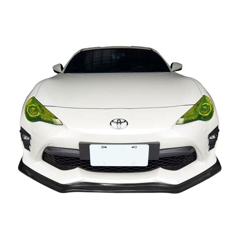 2017 2019 Toyota 86 Front Bumper Lip Cs Style Unpainted Polyurethane