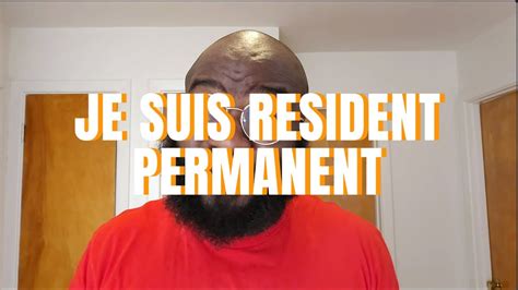 Je Suis Officiellement Resident Permanent Au Canada Demande