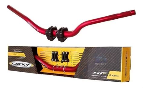 Guidão Oxxy Naked Vermelho Adaptador Parcelamento sem juros