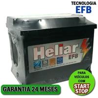 Bateria Heliar EFB Start Stop HFB60AD 60ah