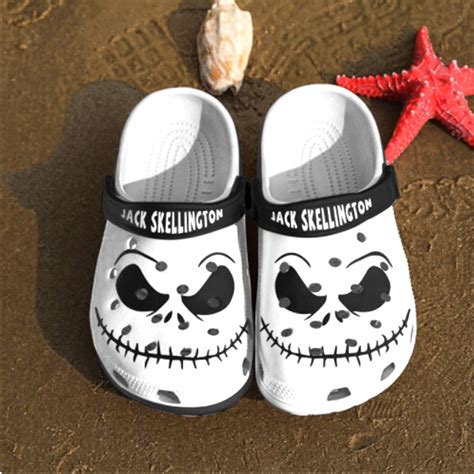 Jack Skellington Crocs Clogsjack Skellington Shoesunique Crocs Shoes