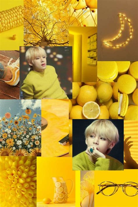 Bts Yellow Aesthetic Wallpaper Btsad