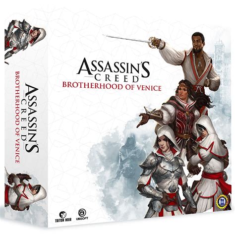 Assassin’s Creed® Brotherhood Of Venice Strategy Miniatures Board Game Ages 12 1 4 Players