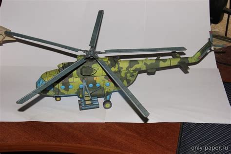 Ми-8МТ (Перекрас ЮМК 4/2009) из бумаги, модели сборные бумажные скачать ...