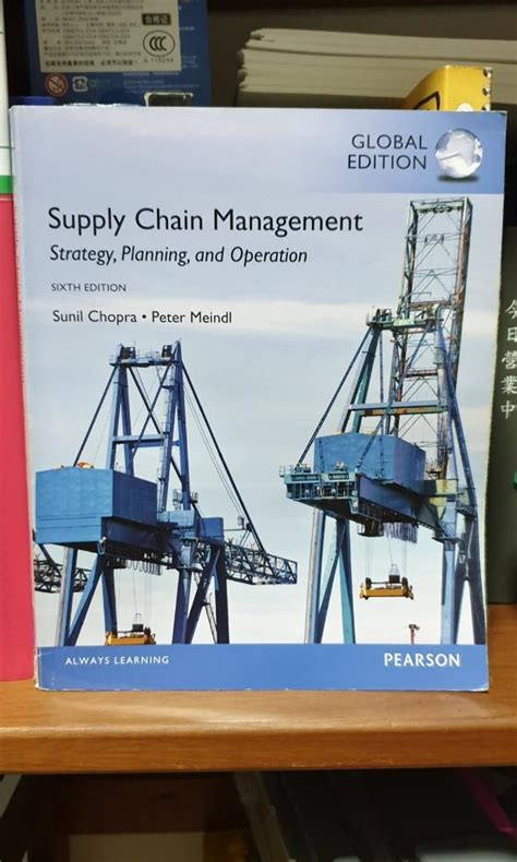 Supply Chain Management Strategy Planning And Operation By Sunil