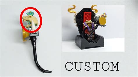 Custom Lego Sets Ninjago Tournament Of Elements Master Chen Moc Elemental Master Minifigure