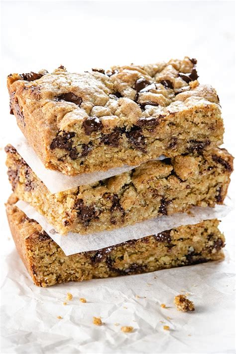 Chocolate Chip Oatmeal Cookie Bars Erren S Kitchen