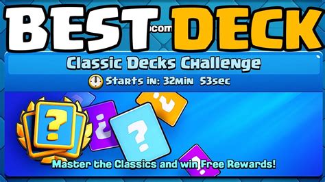 How To Win Classic Decks Challenge Youtube