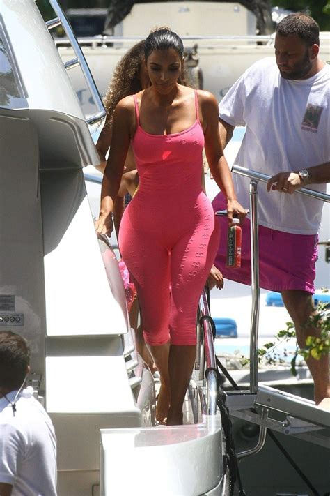 Kim Kardashian Candids In Miami Hot Celebs Home