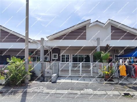 Lelong Auction 1 Storey Terrace House In Taman Tronoh Universiti Perak