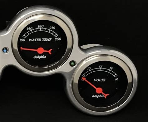 5 Gauge Hot Rod Street Rod Dash Panel Universal Mechanical Black EBay