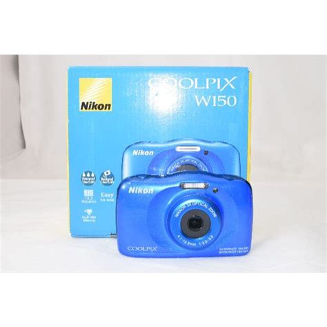 Nikon 綺麗な展示品nikon Coolpix W150 ブルー防水10m・耐衝撃②の通販 By ニモs Shop｜ニコンならラクマ