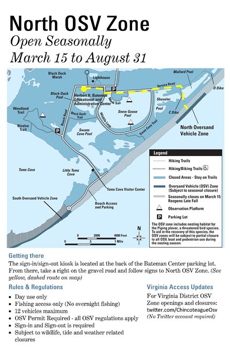 Over Sand Vehicle Osv Use Assateague Island National Seashore U S National Park Service