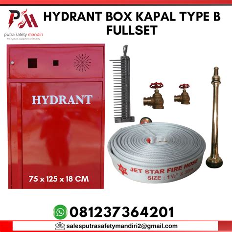 BOX HYDRANT INDOOR TYPE B FULLSET KOTAK SIMPAN