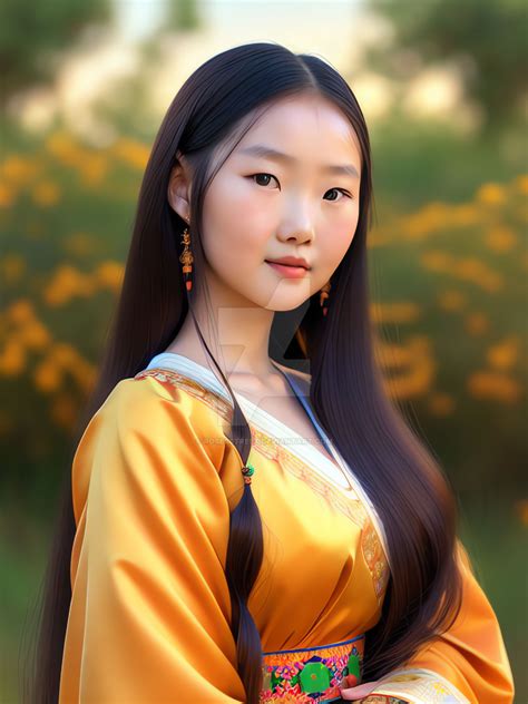 Mongolia Girl 09 By Rosesstreet On Deviantart