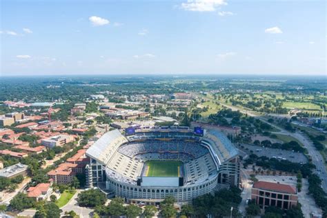 Aerial View Of Tiger Stadium In Baton Rouge Louisiana Editorial Photo