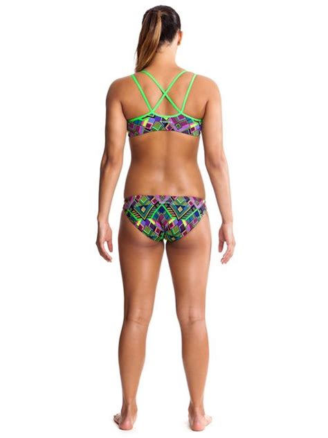 Funkita Tribal Fire Womens Sports Bikini