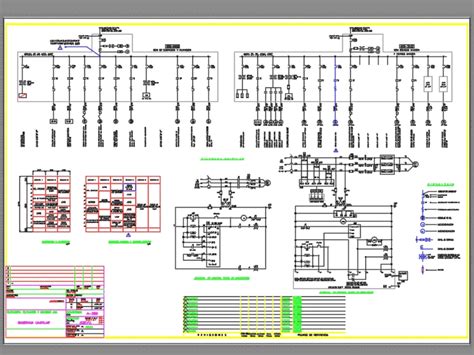 Plano Unifilar En Autocad Descargar Cad 16866 Kb Bibliocad