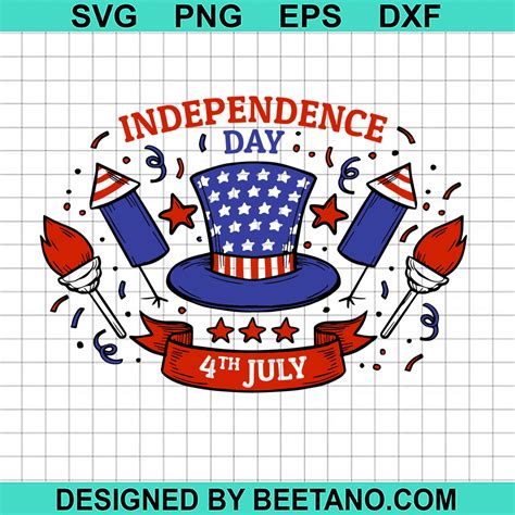 Happy Independence Day Svg 4th Of July Svg Firework Svg