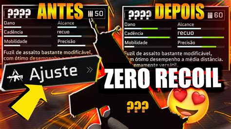 ESSA É A MELHOR ARMA DO JOGO MELHOR AJUSTE LOADOUT ZERO RECOIL NO