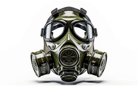 Premium Photo Gas Mask On White Background