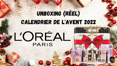 Unboxing R El Calendrier De L Avent L Or Al Tiquette