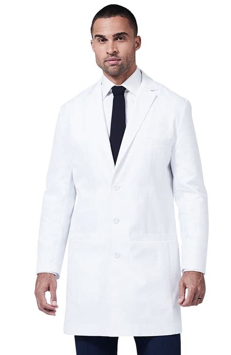 Medelita Men S M3 H W Cushing Slim Fit 36½ Lab Coat