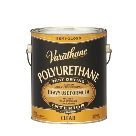 Varathane 6032 Polyurethane Semi Gloss Clear Oil Based 1 Gal Clear