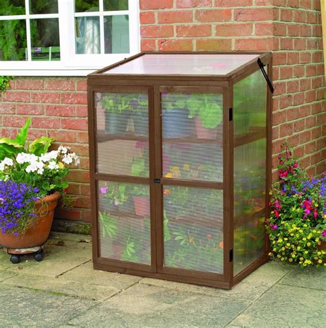 Wooden Garden Growhouse Greenhouse Cold Frames Timber Seeds Plants ...