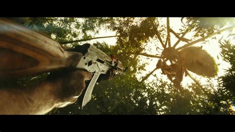 Kong Skull Island Giant Spider Scene Youtube