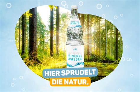 Natürliches Mineralwasser Finkbeiner Getränkemarkt