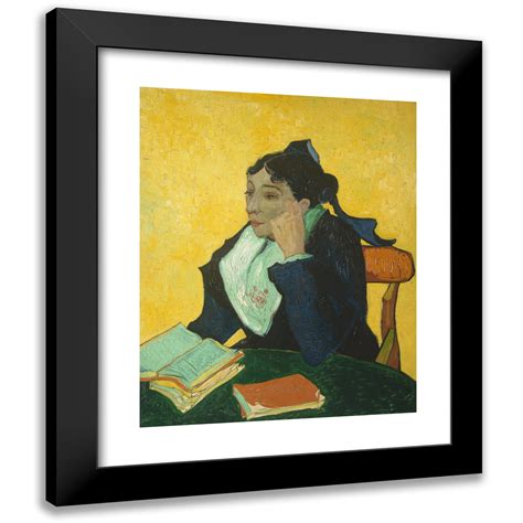 Vincent Van Gogh 15x18 Black Modern Framed Museum Art Print Titled