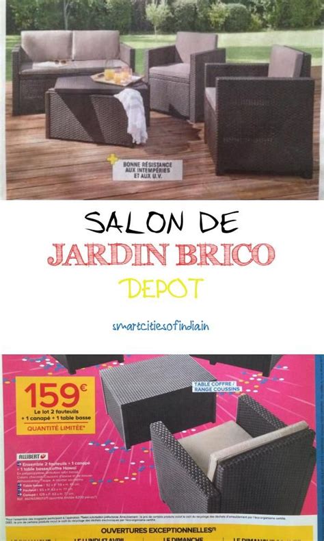 Salon De Jardin Chez Brico Depot Salon De Jardin Bas Blooma Diva