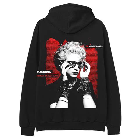 Madonna Finally Enough Love 50 Number Ones Hoodie Madonna Uk