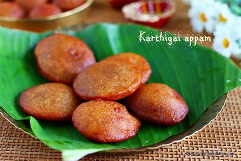 Jeyashris Kitchen Karthigai Appam Recipe Sweet Appam