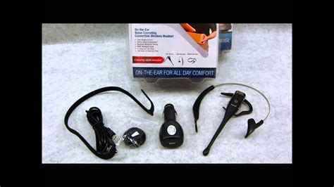 Vxi Blueparrot B250 Xt Xt And Xpressway Bluetooth Headset Review Youtube