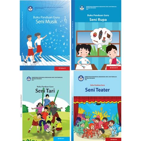 Jual Buku Seni Tari Seni Rupa Seni Musik Seni Teater SD Kelas 4