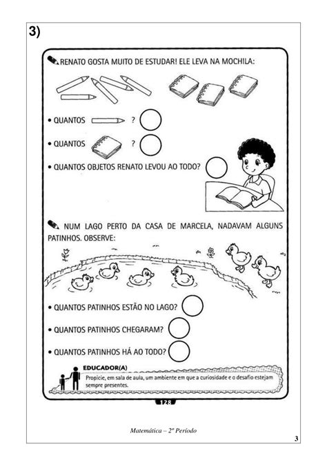 Ed Infantil Atividades Tra Os Sons Cores E Formas Cuca Super