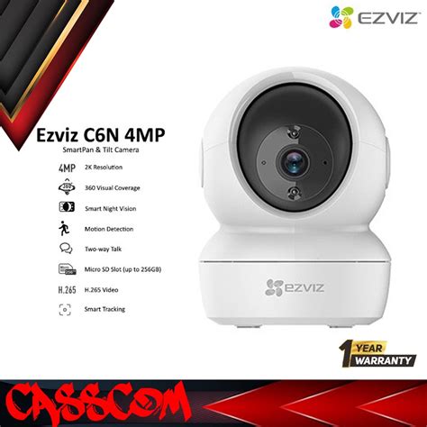 Jual Ezviz C N Smart Wifi Pan Tilt Camera Mp Ipcam Shopee Indonesia