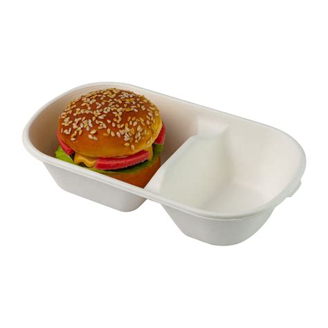 Biodegradable And Compostable Sugarcane Fiber Bagasse Food Container