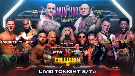 Aew Collision Rebounds Ranks On Cable For Punk Vs Joe