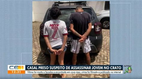 Casal Preso Por Envolvimento Na Morte De Jovem Que Teve Assassinato