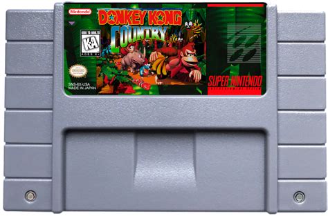 Cartucho De Super Nintendo Donkey Kong Country