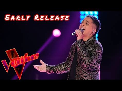 Omar Jose Cardona Performs Separate Ways The Voice Season Blind